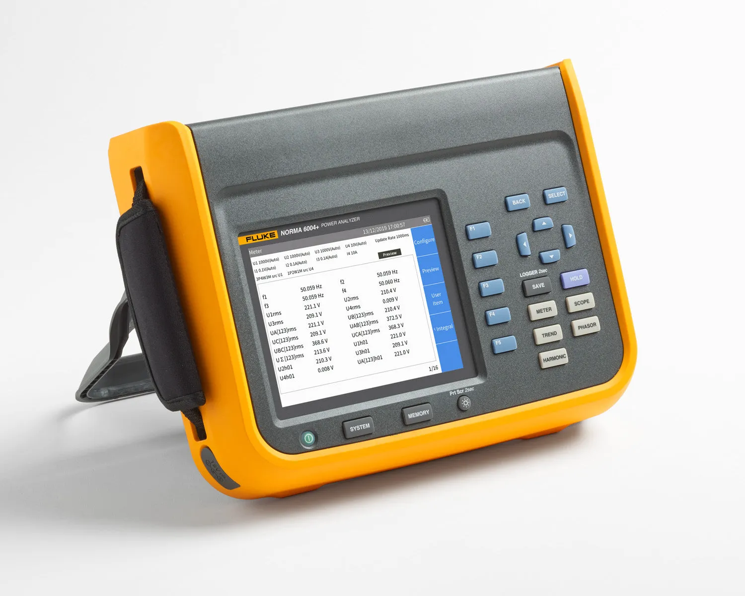Fluke Norma 6004  Portable Power Analyser