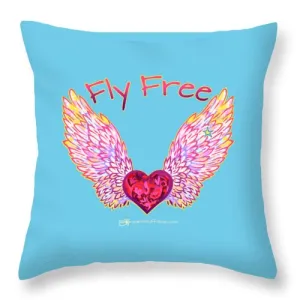 Fly Free - Throw Pillow