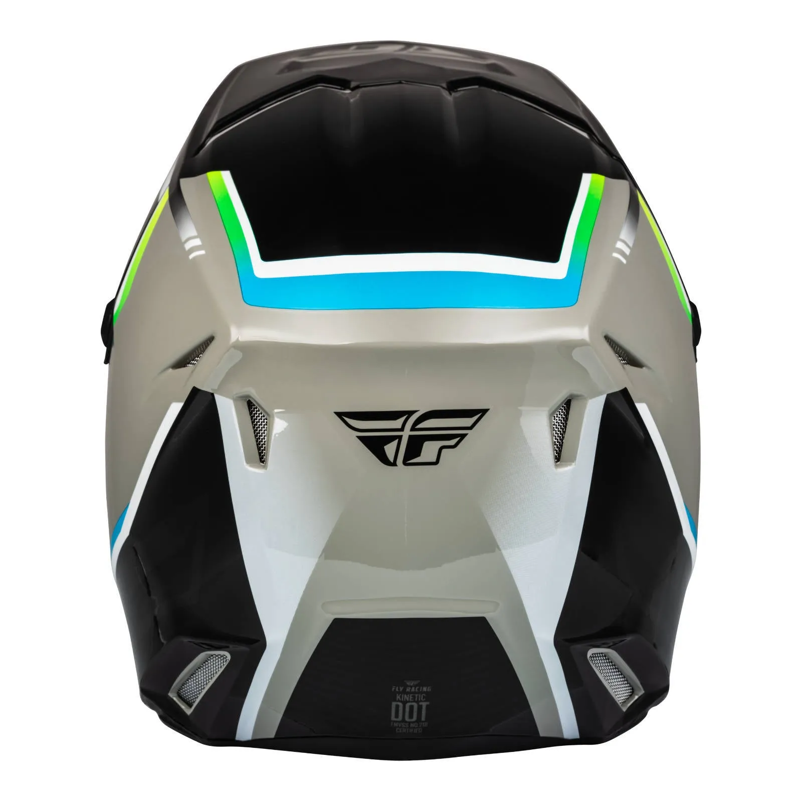Fly Racing 2023 Kinetic Vision Helmet - Grey / Black