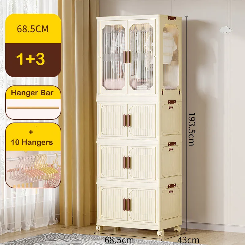 Foldable Large Plastic Storage Portable Closets