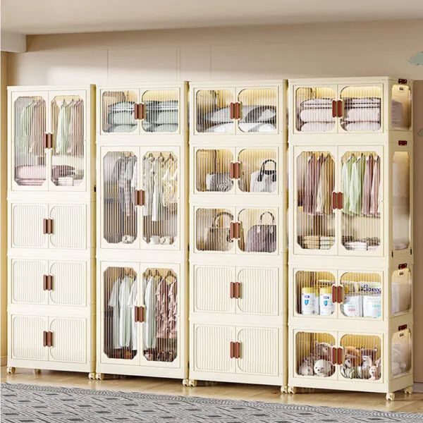 Foldable Large Plastic Storage Portable Closets
