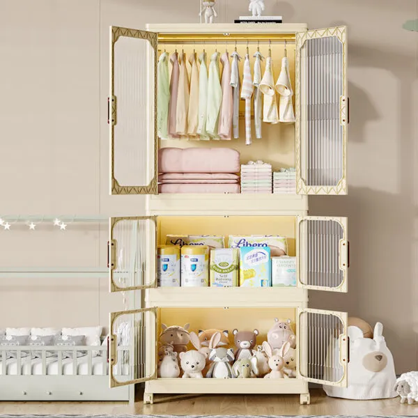 Foldable Large Plastic Storage Portable Closets