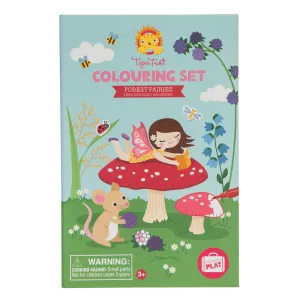 FOREST FAIRIES COLOURING SET