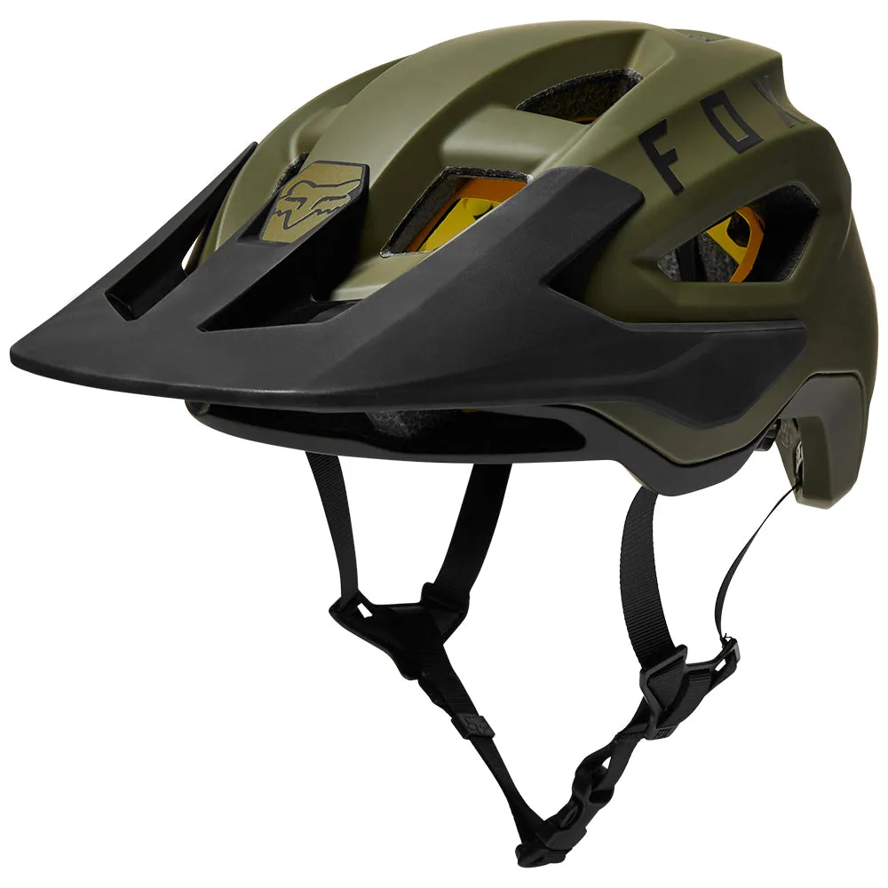 Fox Speedframe Helmet Mips Ce - Green/Black S