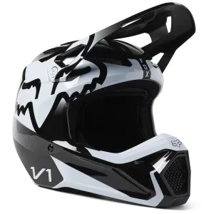 FOX V1 LEED HELMET MIPS ECE [BLACK/WHITE]