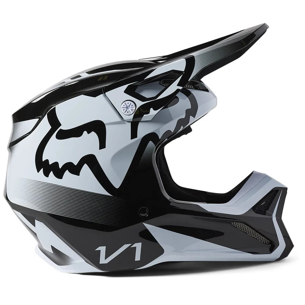 FOX V1 LEED HELMET MIPS ECE [BLACK/WHITE]