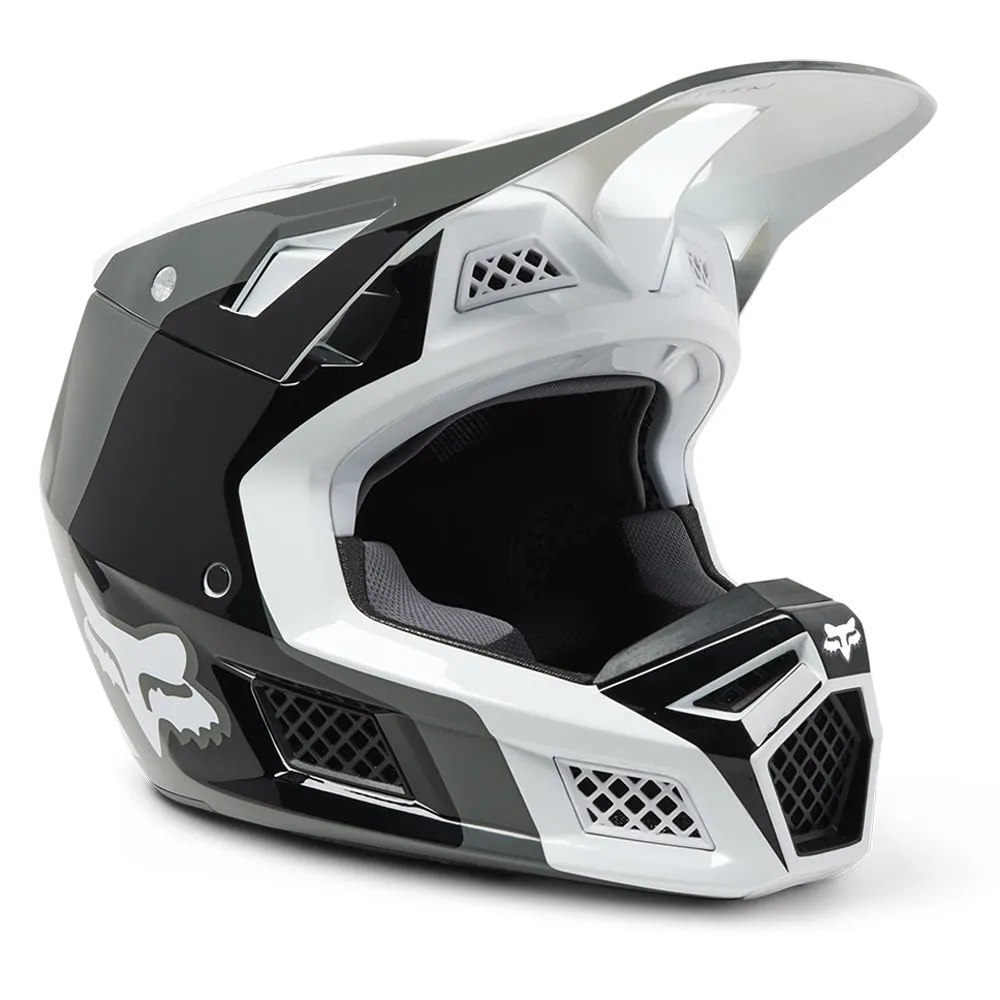 FOX V3 RS EFEKT HELMET MIPS ECE [BLACK/WHITE]