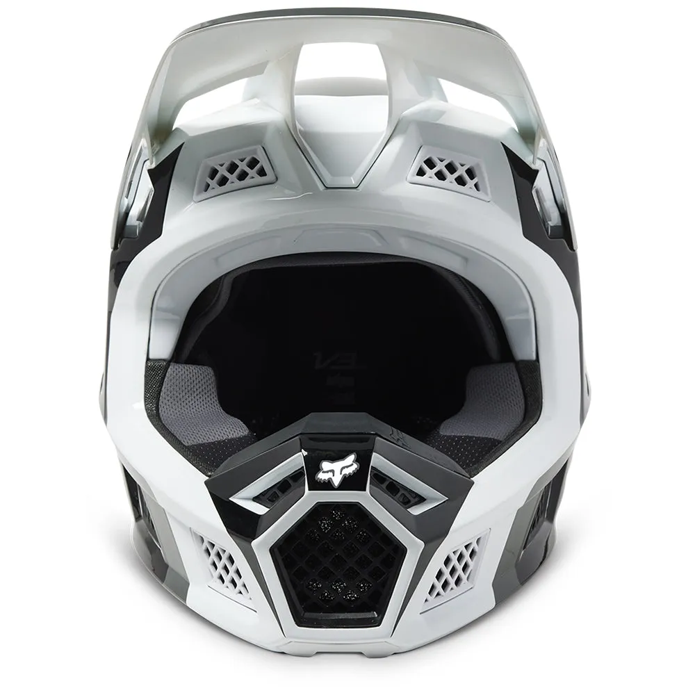 FOX V3 RS EFEKT HELMET MIPS ECE [BLACK/WHITE]