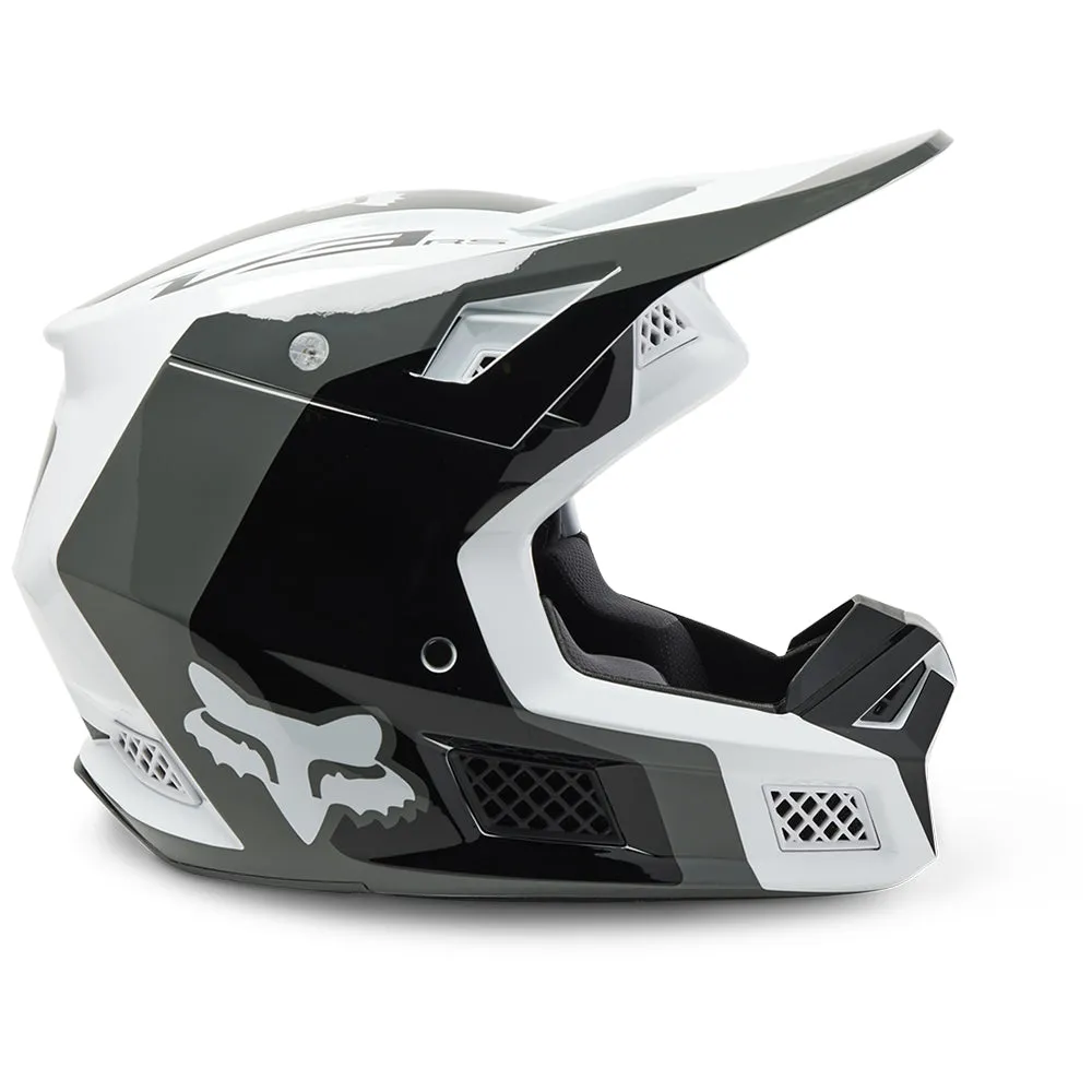 FOX V3 RS EFEKT HELMET MIPS ECE [BLACK/WHITE]