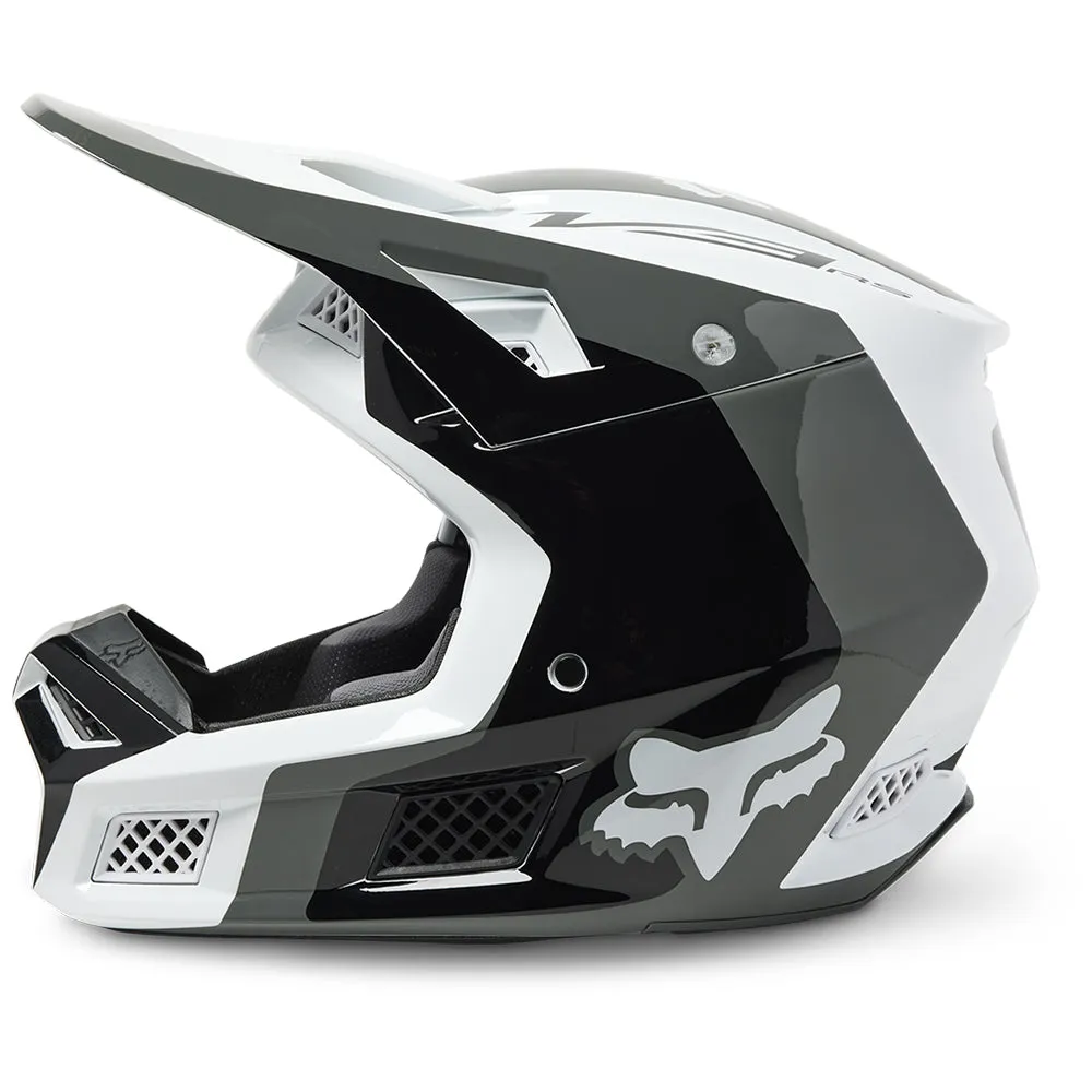 FOX V3 RS EFEKT HELMET MIPS ECE [BLACK/WHITE]