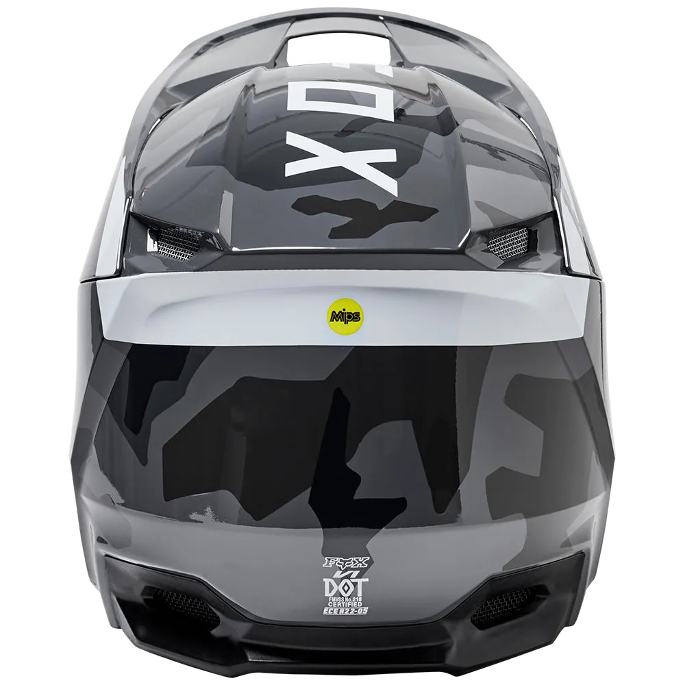 FOX YOUTH V1 BNKR HELMET ECE [BLACK CAMO]