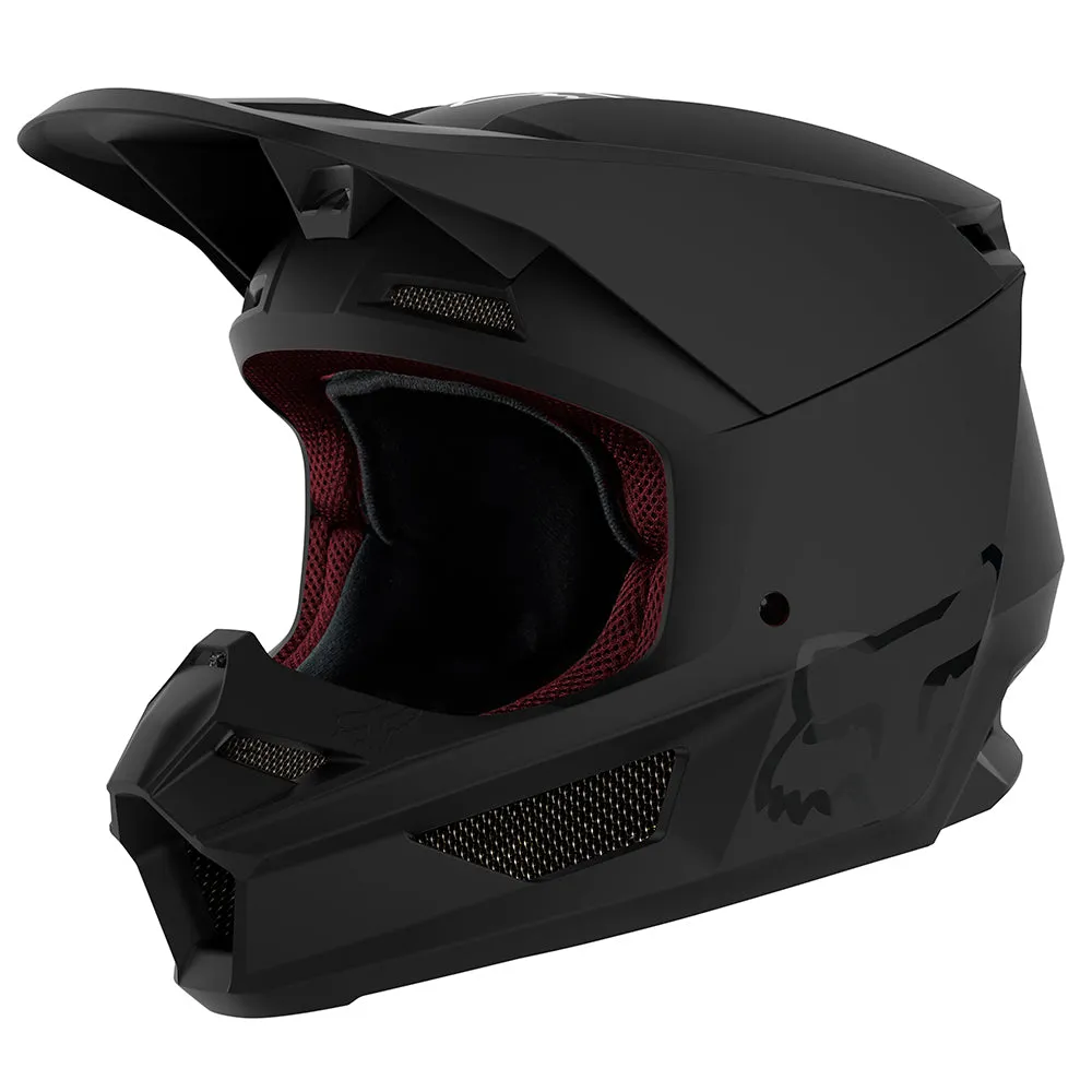 FOX YOUTH V1 MATTE HELMET ECE [MATTE BLACK]