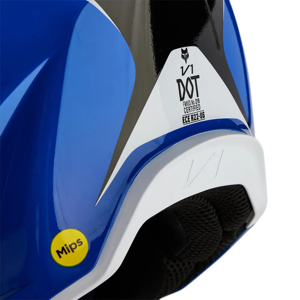 FOX YOUTH V1 NITRO HELMET [BLUE]