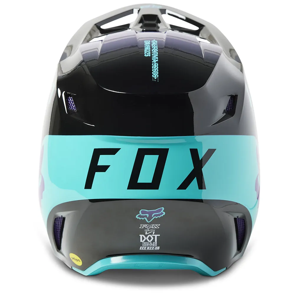 FOX YOUTH V1 TOXSYK HELMET MIPS ECE [BLACK]