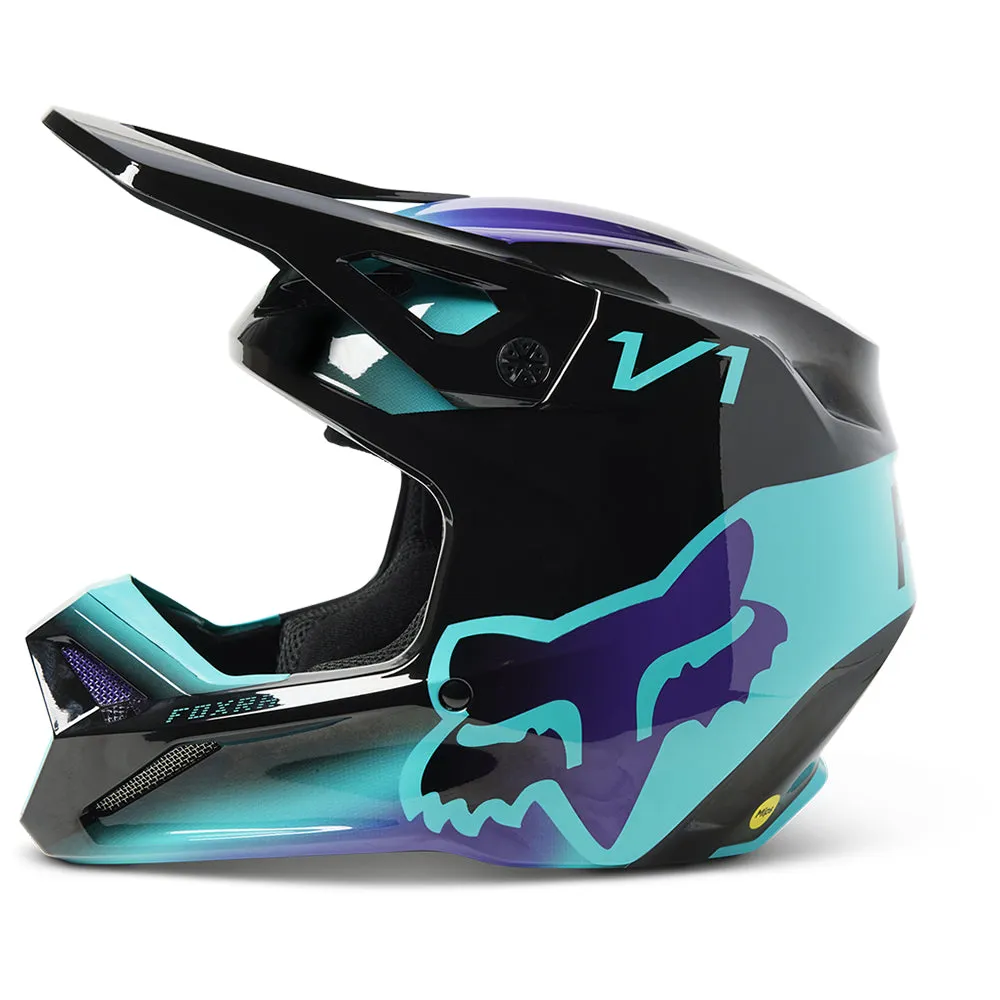 FOX YOUTH V1 TOXSYK HELMET MIPS ECE [BLACK]