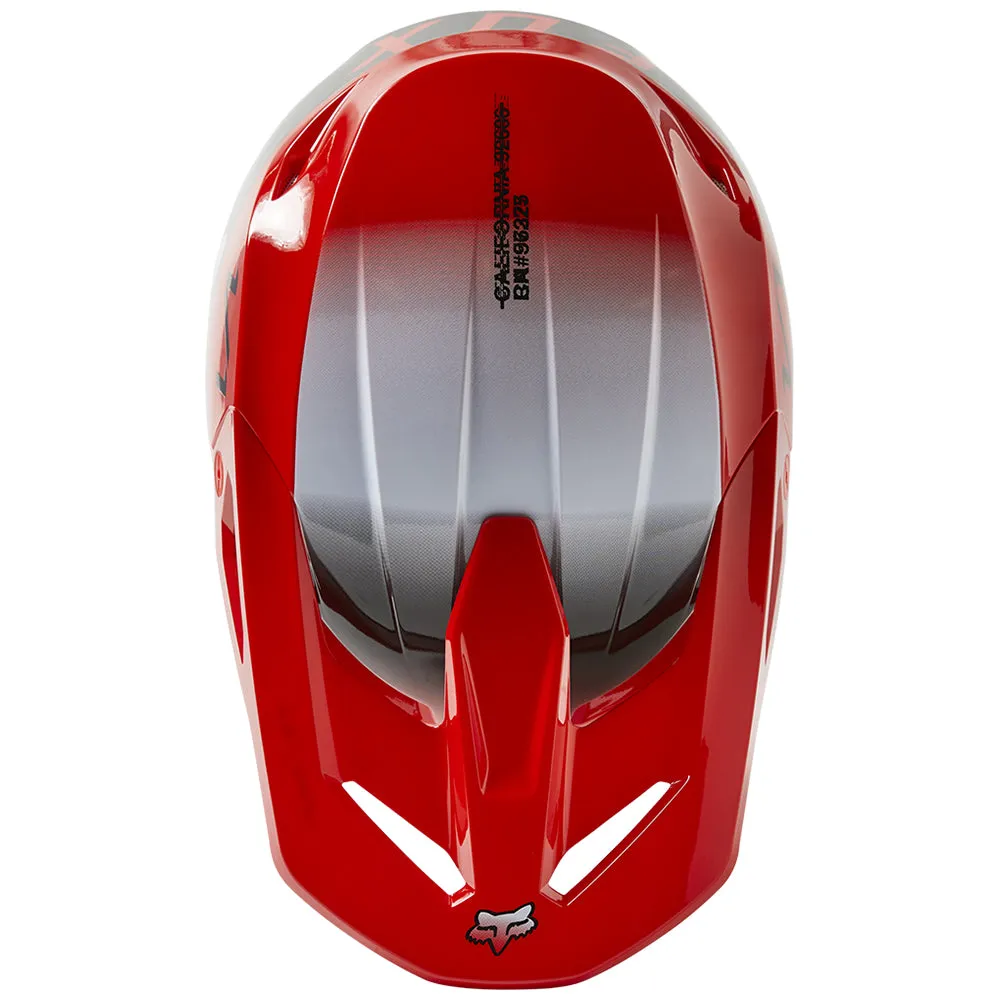 FOX YOUTH V1 TOXSYK HELMET MIPS ECE [FLO RED]