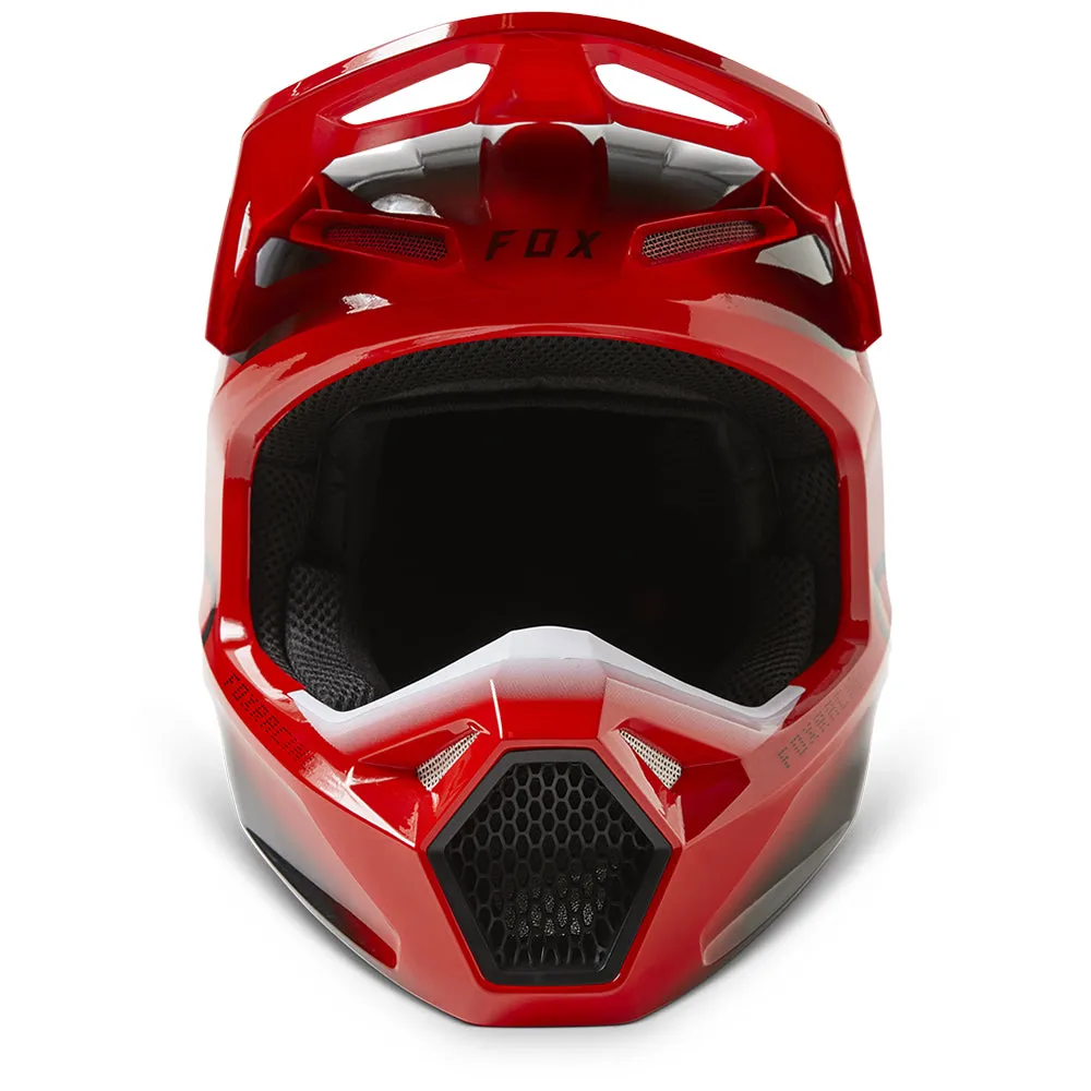 FOX YOUTH V1 TOXSYK HELMET MIPS ECE [FLO RED]