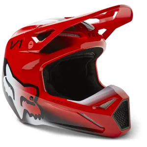 FOX YOUTH V1 TOXSYK HELMET MIPS ECE [FLO RED]