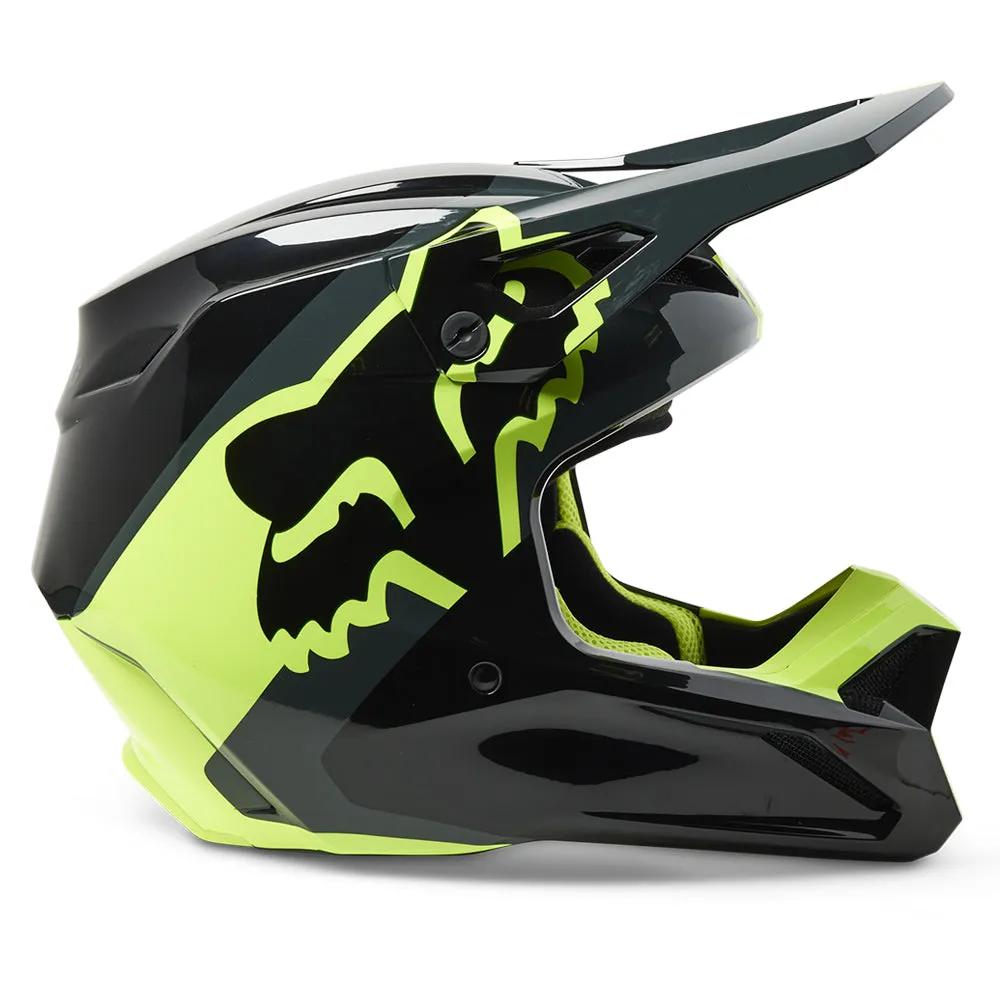 FOX YOUTH V1 XPOZR HELMET MIPS ECE [BLACK/GREY]