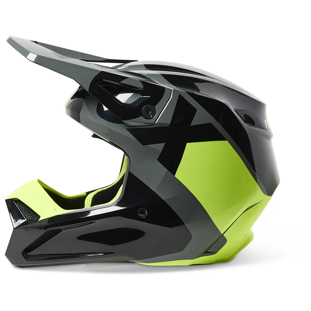 FOX YOUTH V1 XPOZR HELMET MIPS ECE [BLACK/GREY]