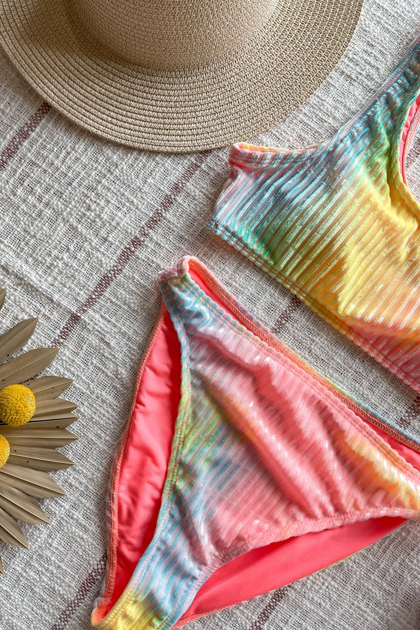 Fuego Top in Candy Tie-Dye