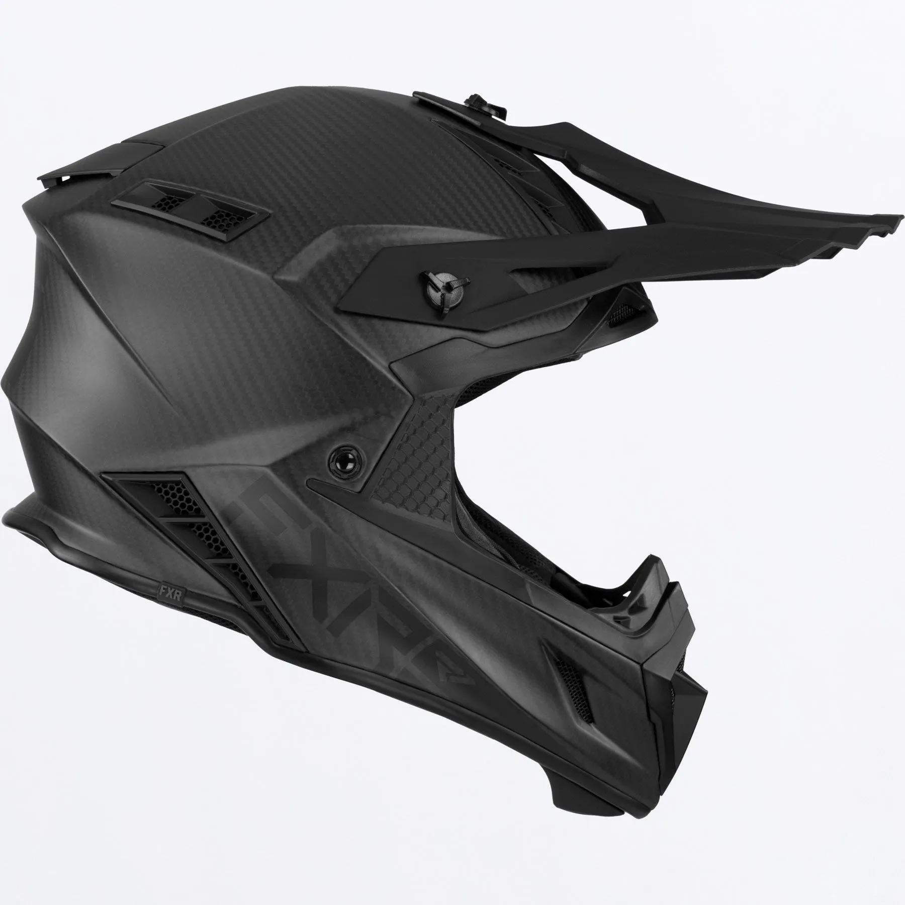 FXR Helium Carbon Helmet w/ D-Ring