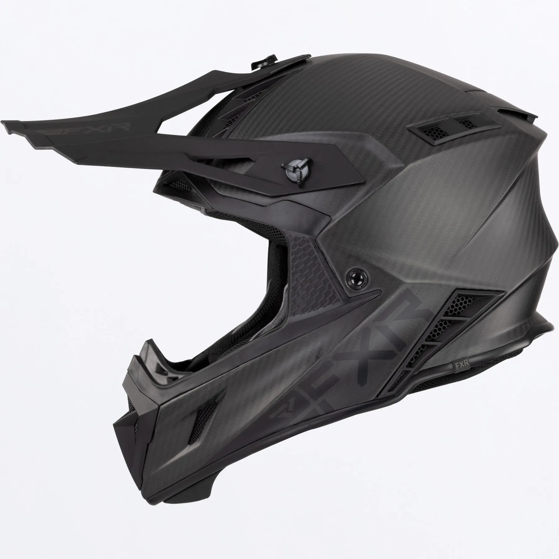 FXR Helium Carbon Helmet w/ D-Ring