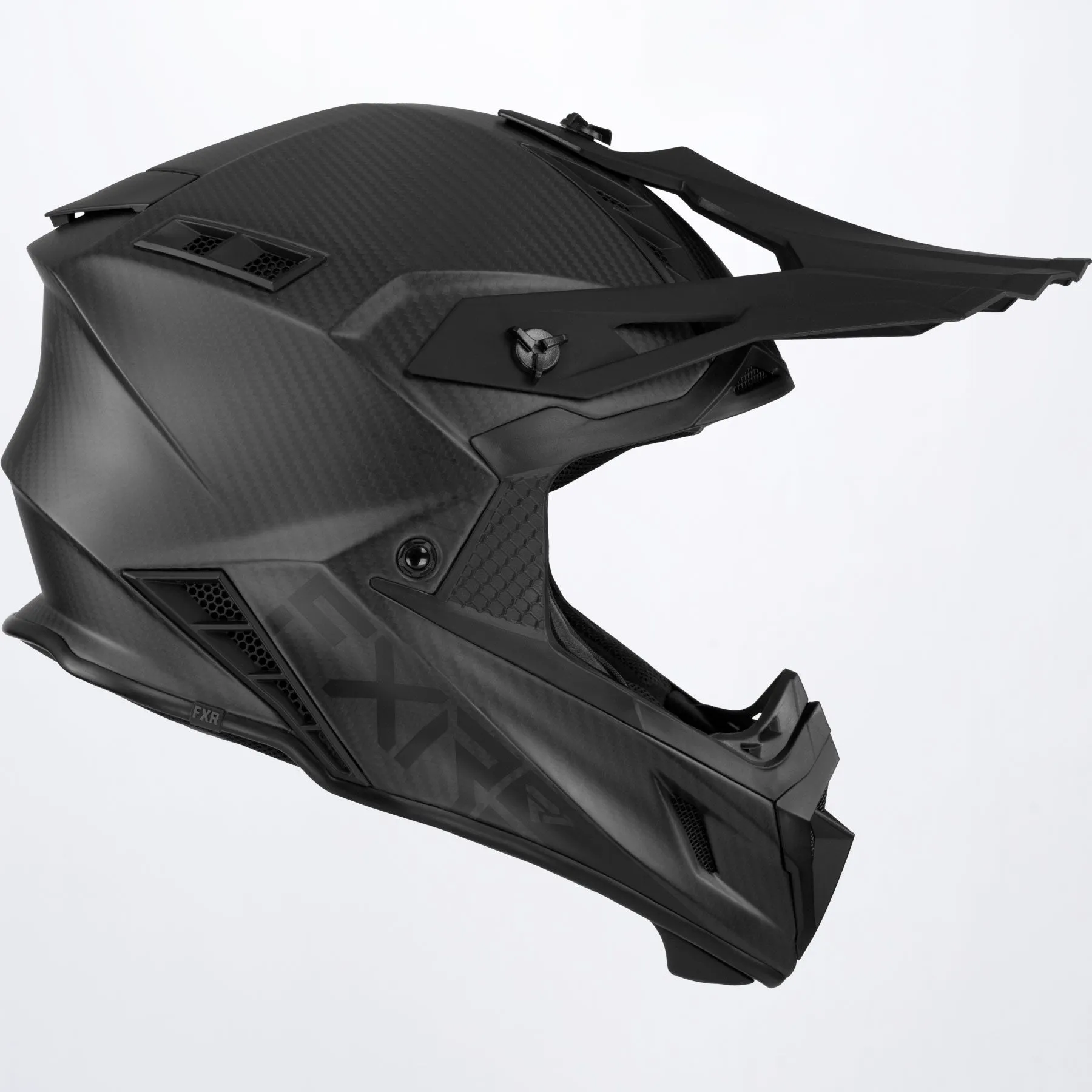FXR Helium Carbon Helmet with D-Ring