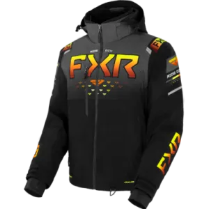 FXR Men's Helium 2 in 1 Jacket, Black/Char/Inferno
