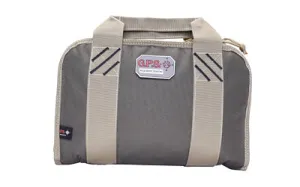 G-OUTDRS GPS DOUBLE PISTOL CASE GRN/TAN