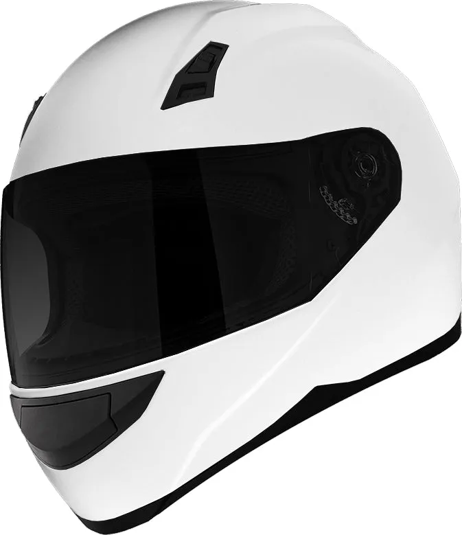 GDM DK-140 Full Face Motorcycle Helmet Gloss White