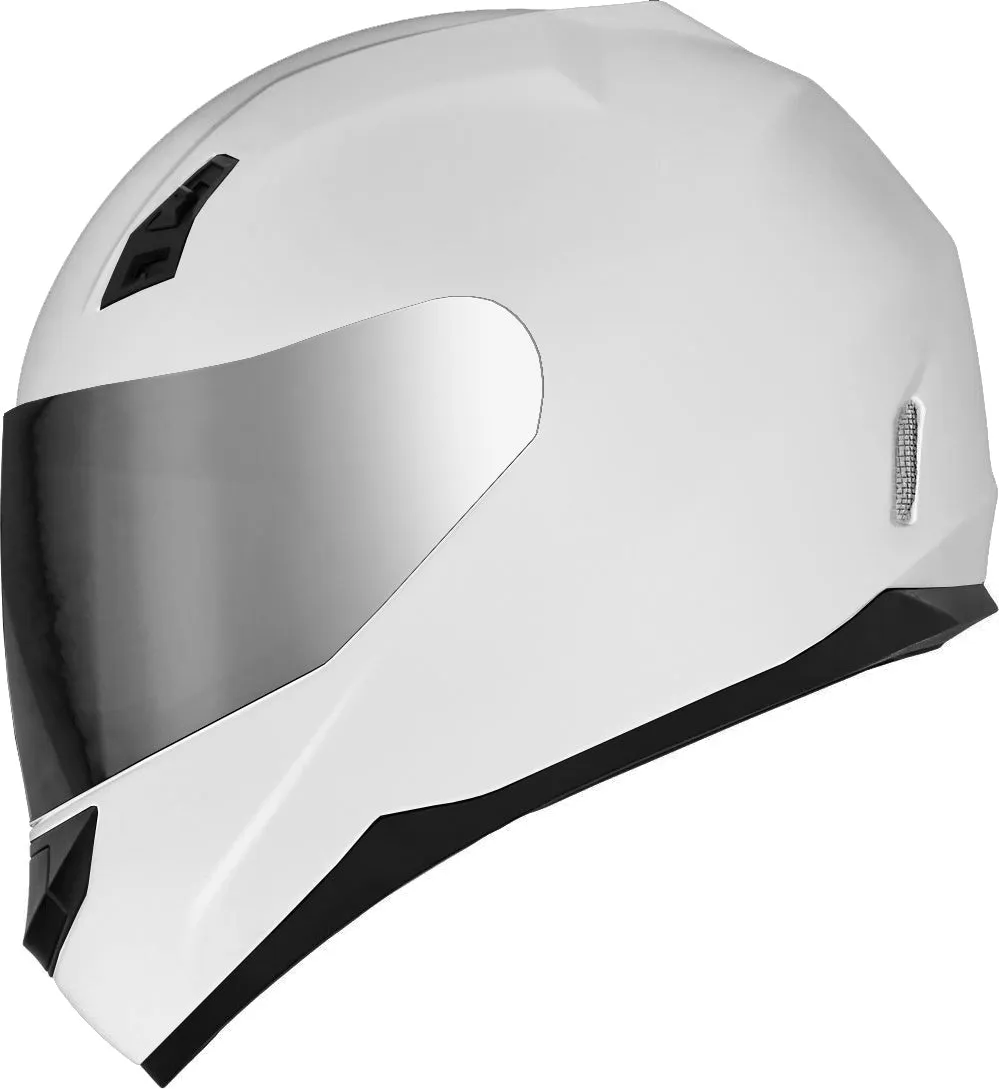 GDM DK-140 Full Face Motorcycle Helmet Gloss White