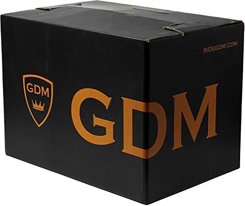 GDM DK-140 Full Face Motorcycle Helmet Gloss White
