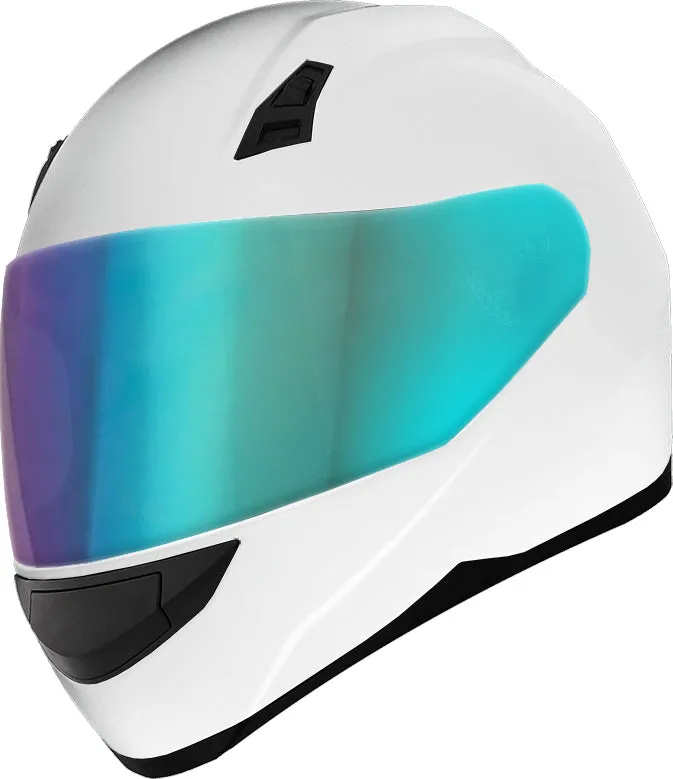 GDM DK-140 Full Face Motorcycle Helmet Gloss White