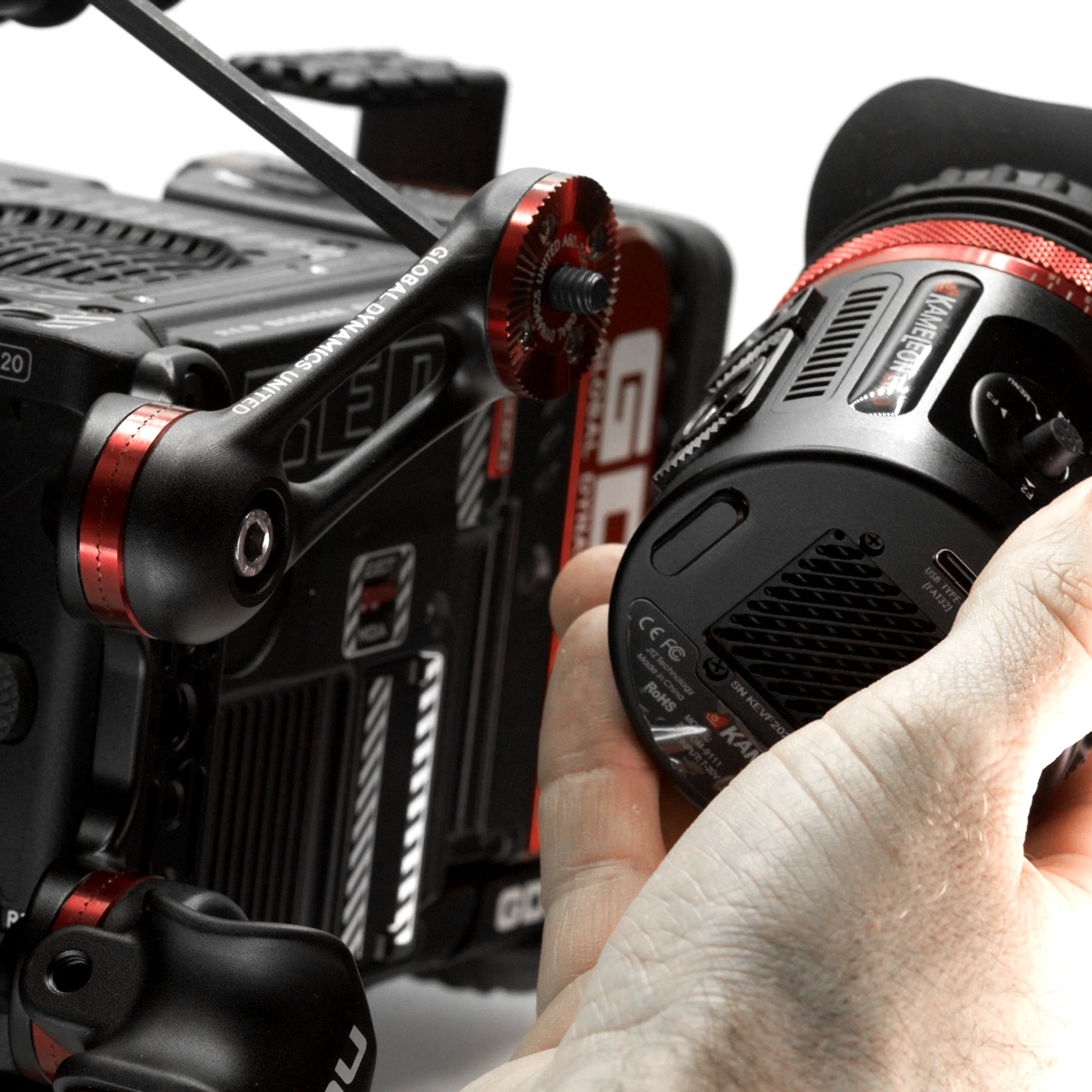 GDU Double Rosette Adaptor, for V-Raptor