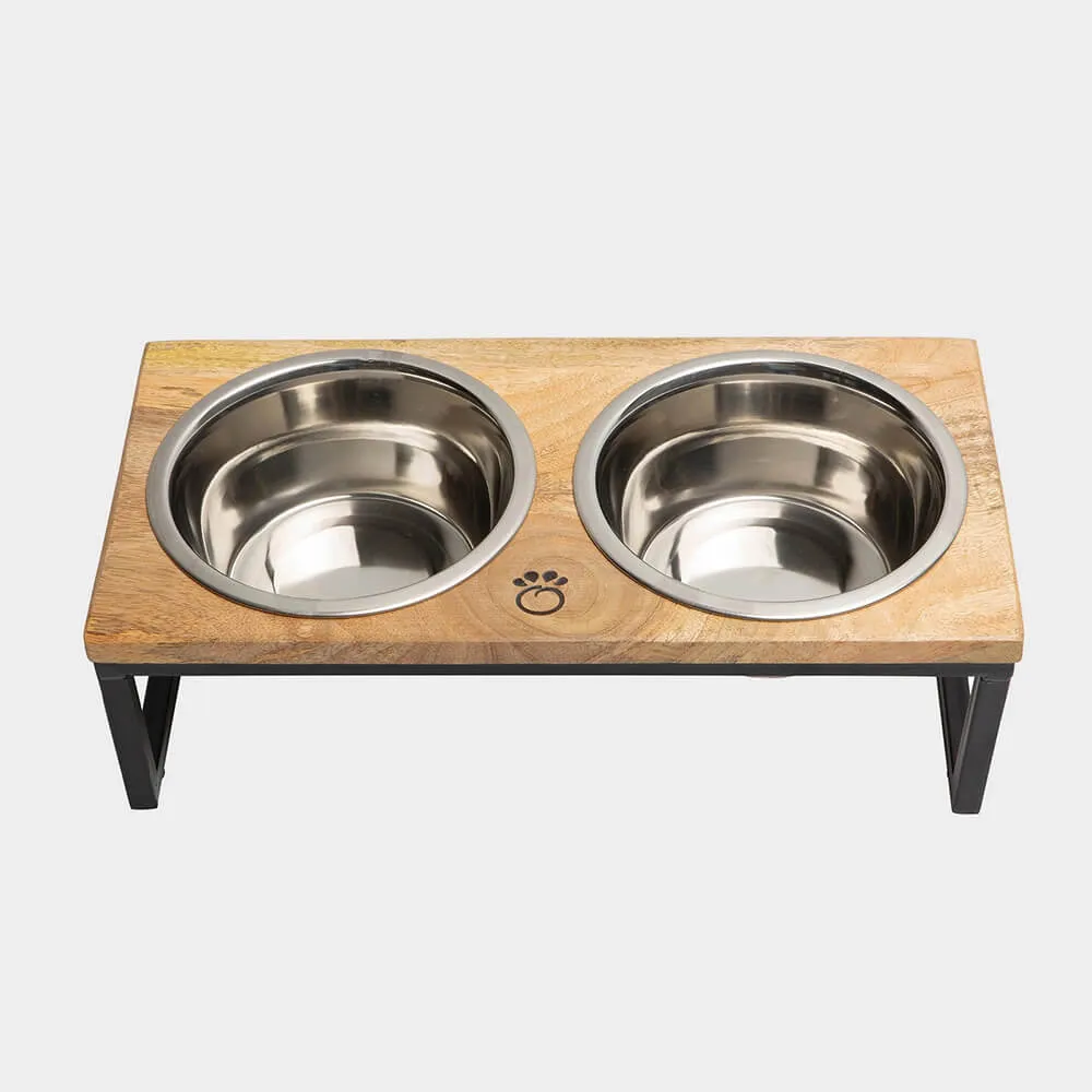 GF Pet Wood & Metal Feeder