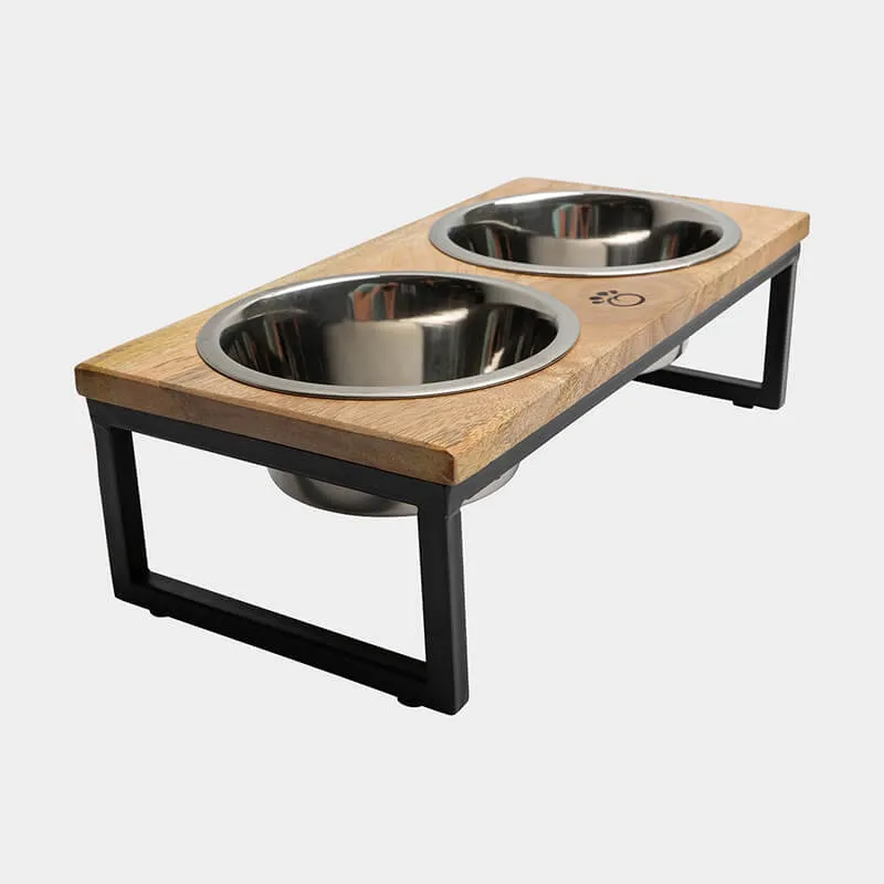 GF Pet Wood & Metal Feeder
