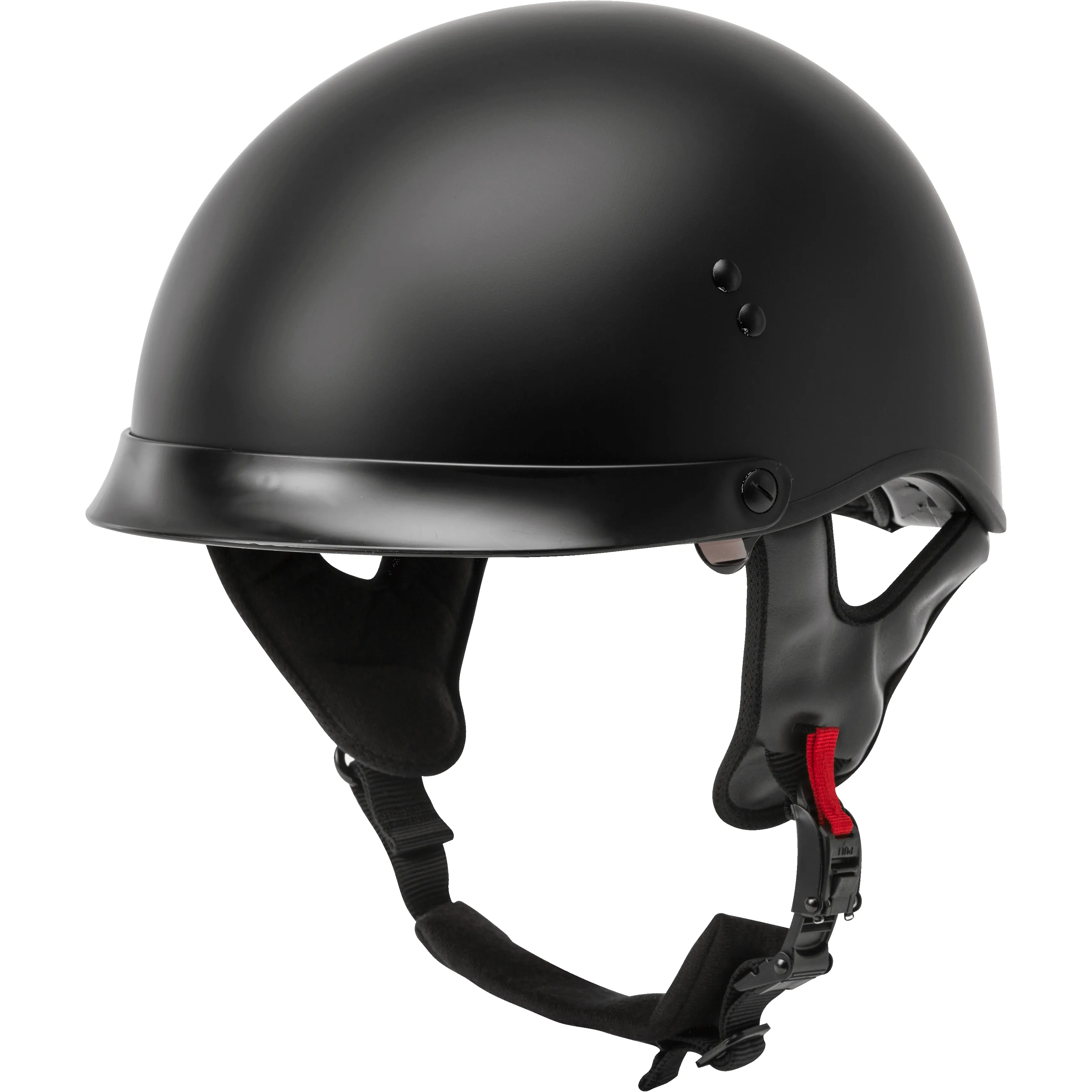GMAX  HH-65 Half Helmet Full Dressed Matte Black