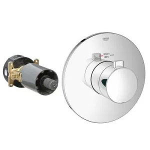 Grohe - 19879xxx - Europlus Series Trim with Control Module Thermostatic