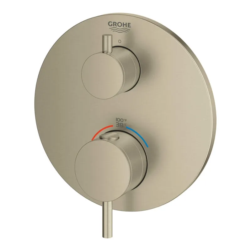 Grohe - 24150xxx - Atrio New Single Function 2-Handle Thermostatic Valve Trim