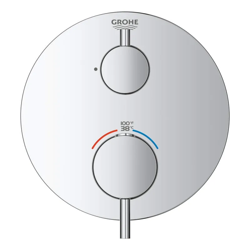 Grohe - 24150xxx - Atrio New Single Function 2-Handle Thermostatic Valve Trim