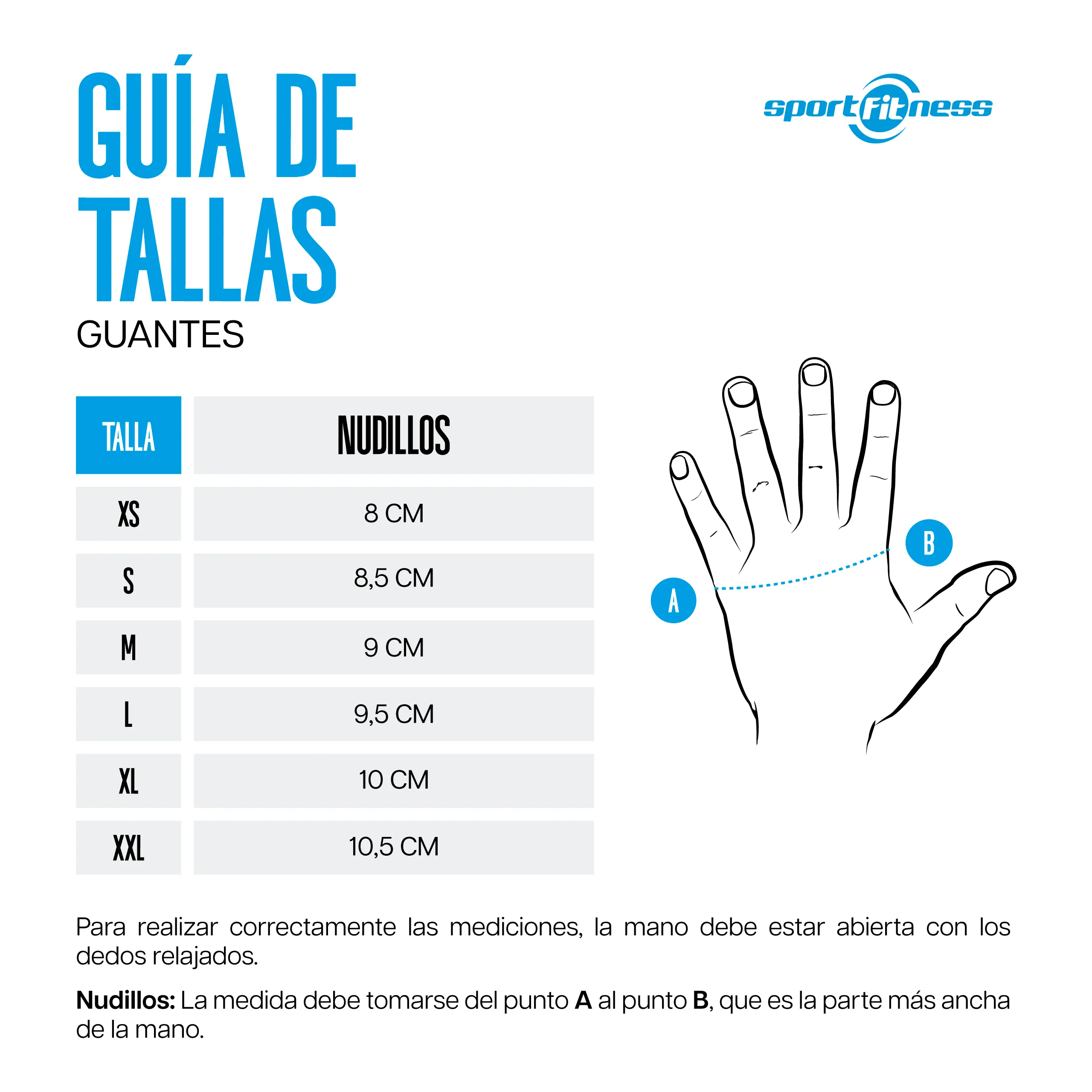 Guantes de Entrenamiento Stake Azul