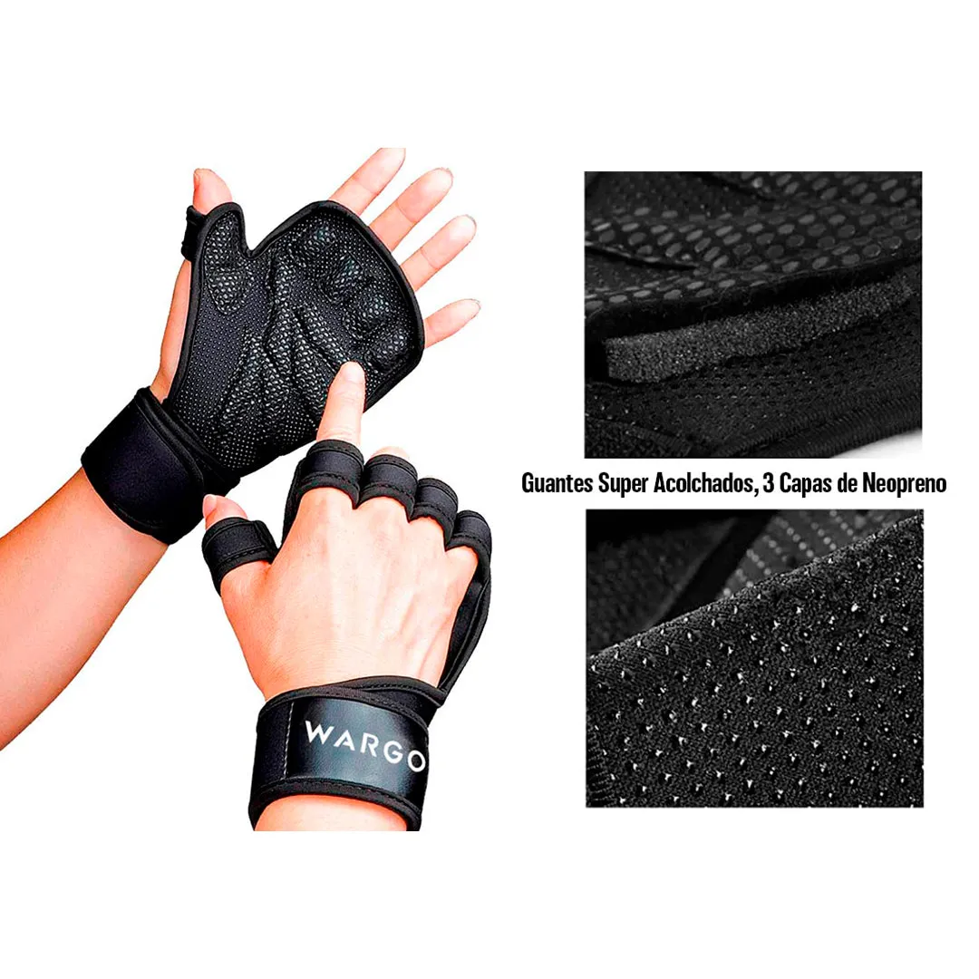 GUANTES PARA GYM PRO - FUCSIA