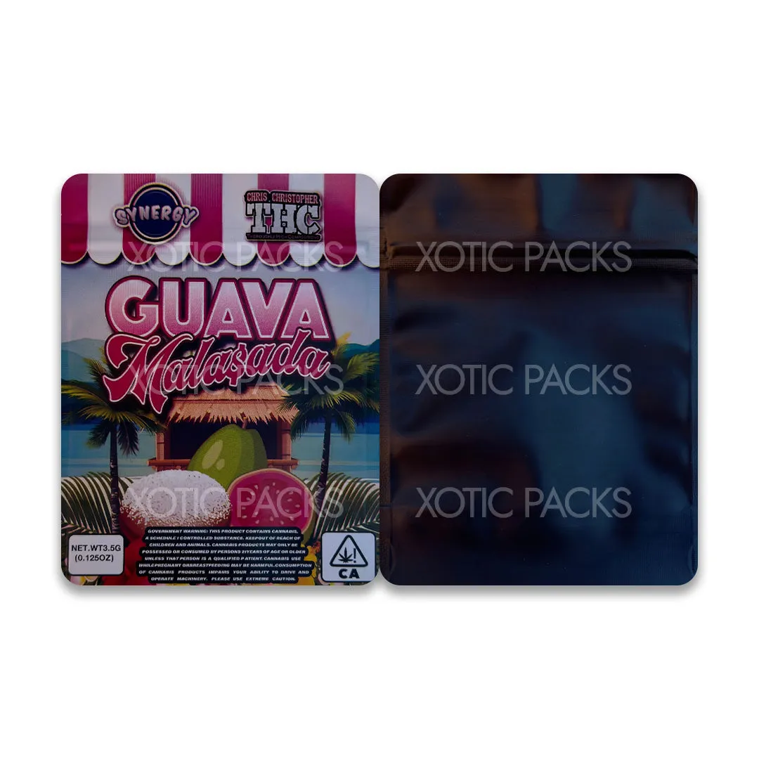 Guava Malasada Mylar Bag 3.5 Grams