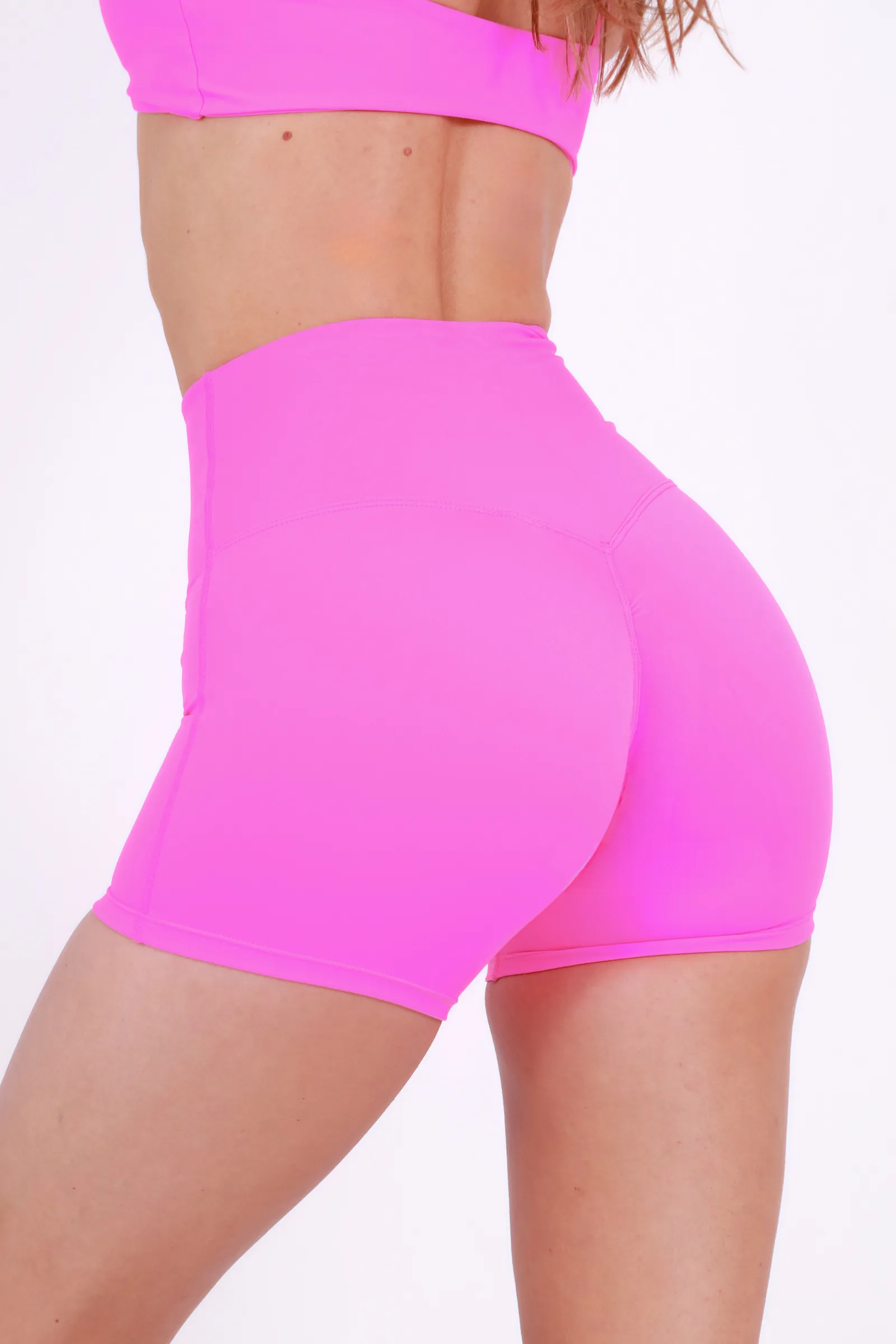 Gym Bunny Pump shorts-Pink
