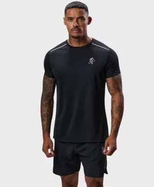Gym King Flex T-shirt Black Marl