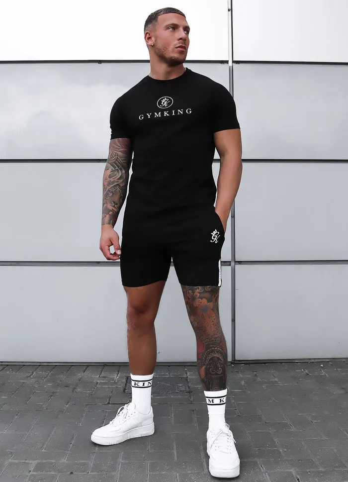 Gym King Sport Pro Jersey Short Black