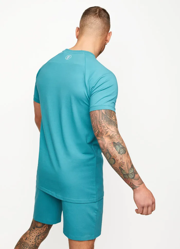 Gym King Sport Pro Logo T-Shirt Teal