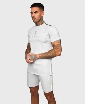 Gym King Sport Tape Pro T-Shirt Light Grey