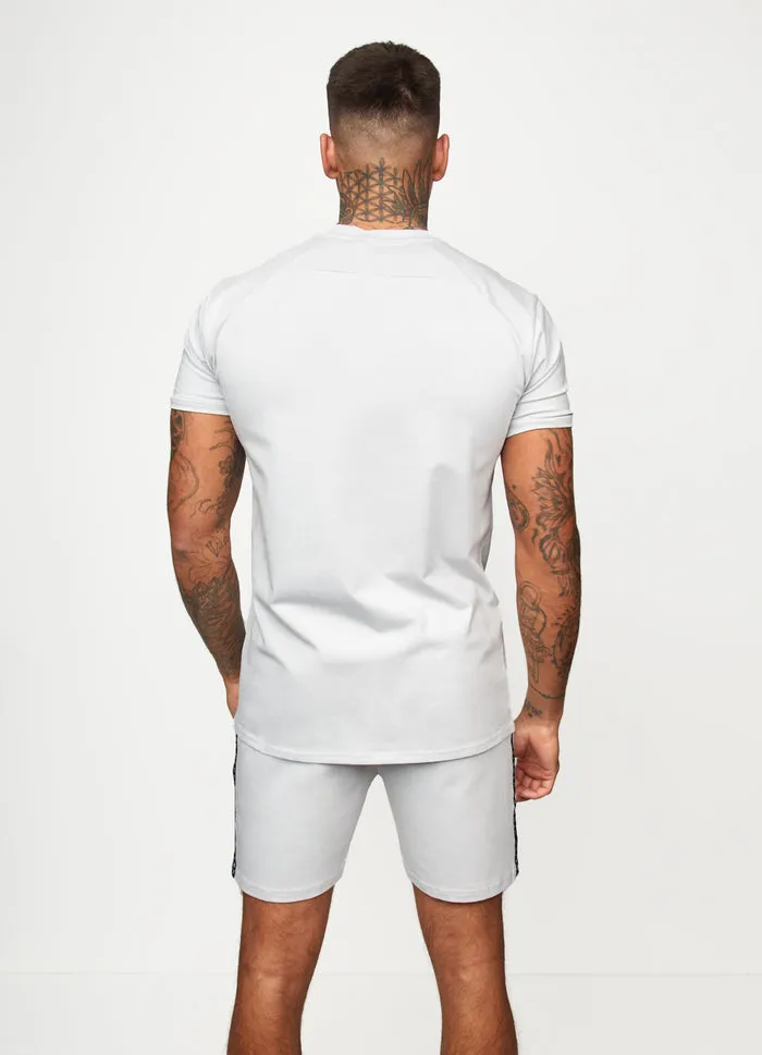 Gym King Sport Tape Pro T-Shirt Light Grey